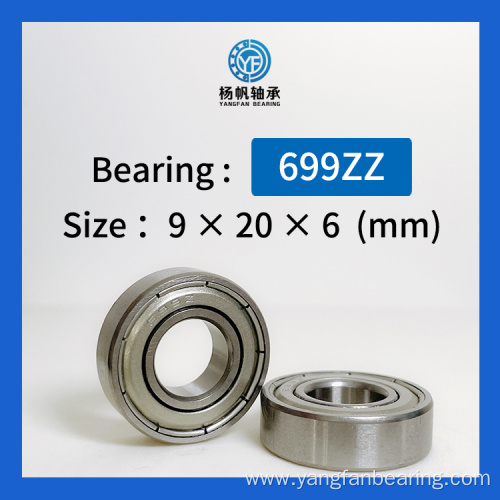 Deep Groove Ball Bearing 699zz/2rs 9*20*6